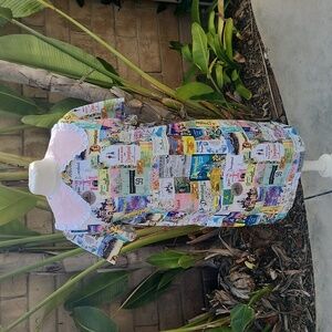 Disney Parks Disney 100 Era Collection Retro Vintage Collared Tunic Dress small